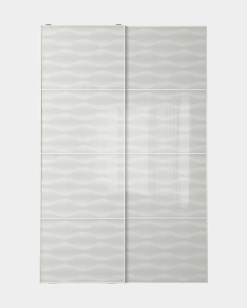 Picture of White Glass Wardrobe