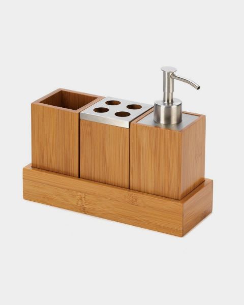 Picture of Bamboo Toothbrush Holder