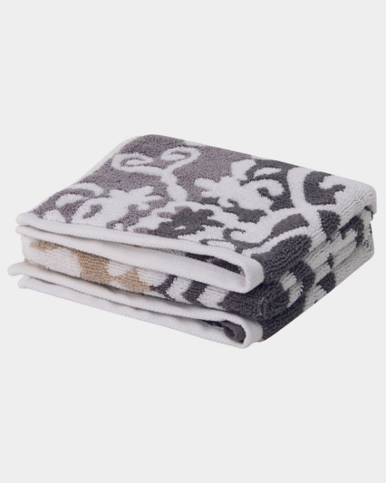 Picture of Printed Gray Bath Towel