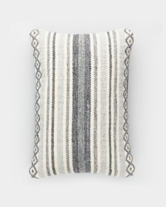 Picture of Gray Diamond Lumbar Pillow